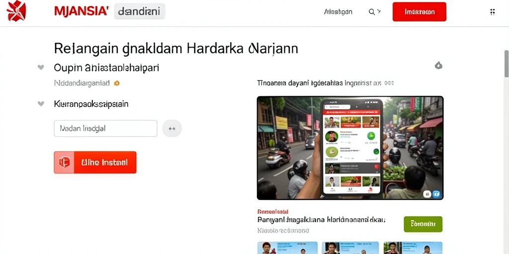 Tampilan antarmuka yang user-friendly dan menarik.