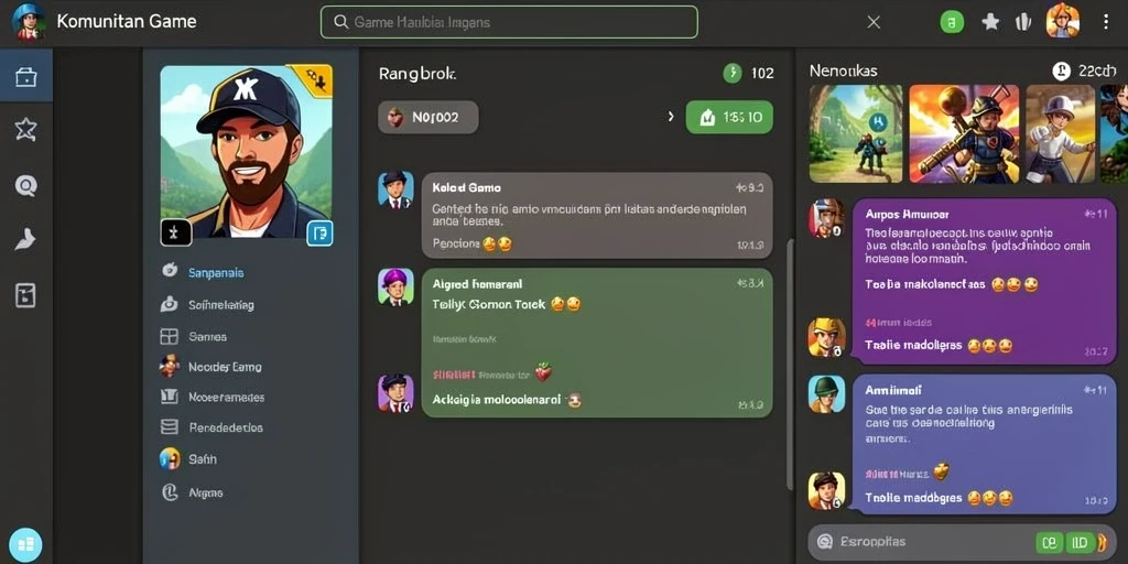Tangkapan layar menampilkan antarmuka pengguna yang menarik.