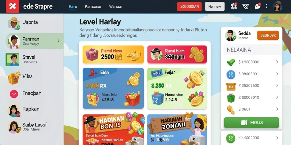 Tampilan menarik dari permainan slot 88ID.