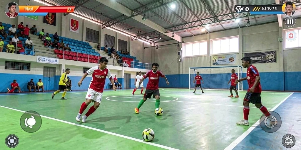 Tampilan antarmuka yang sederhana namun menarik.