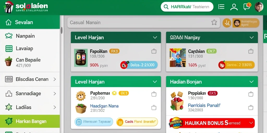 Tampilan antarmuka yang menarik dan mudah dipahami.
