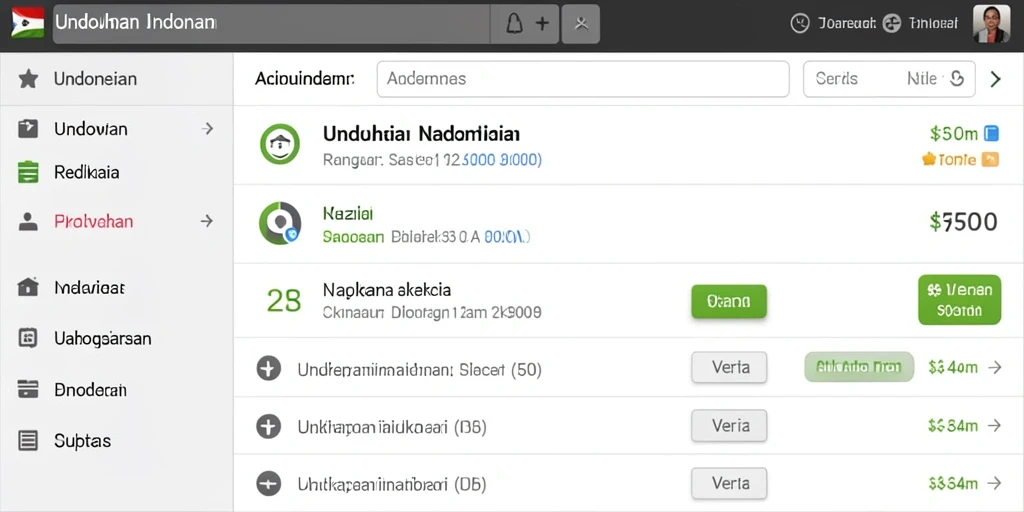 Screenshot menampilkan antarmuka utama BUKTI4D yang modern.