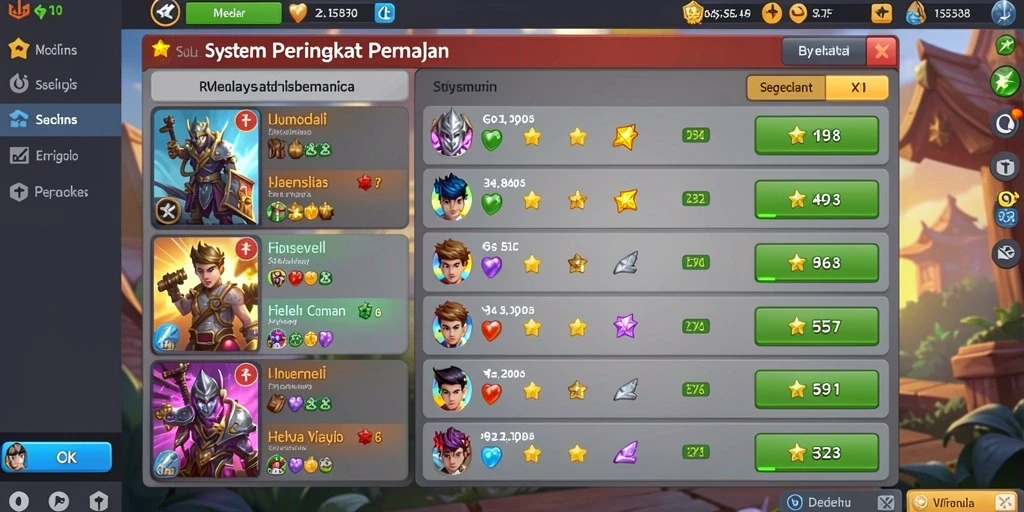 Tampilan antarmuka yang menarik dan mudah digunakan.