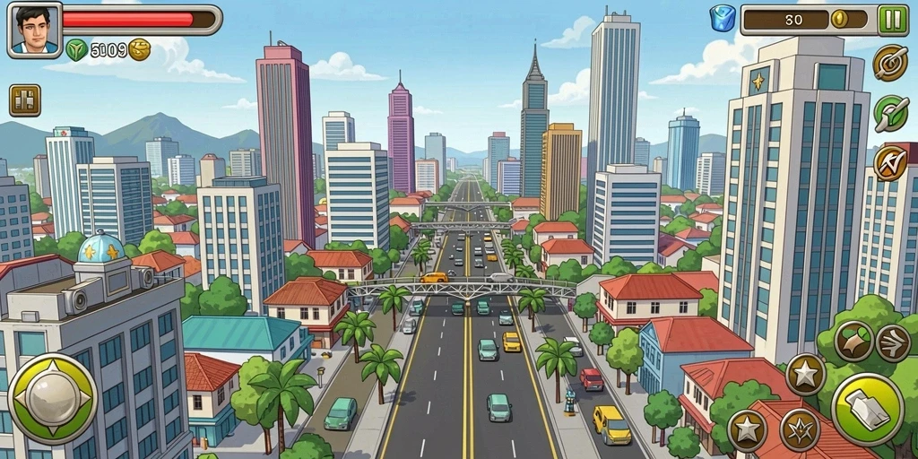 Tampilan antarmuka yang user-friendly dan menarik.