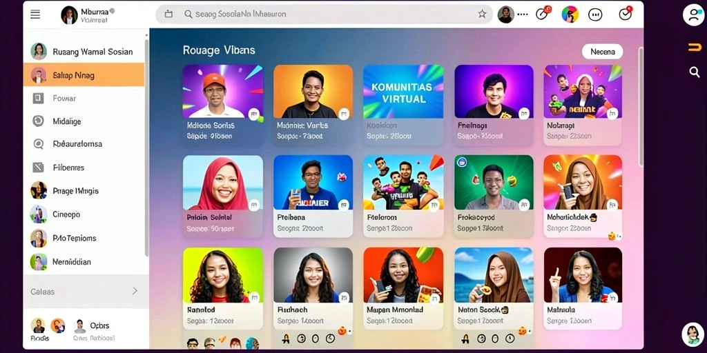 Tampilan antarmuka yang user-friendly.