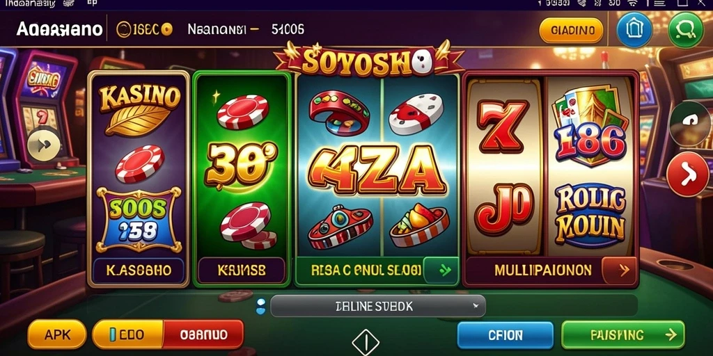 Screenshot menunjukkan tampilan awal yang menarik.