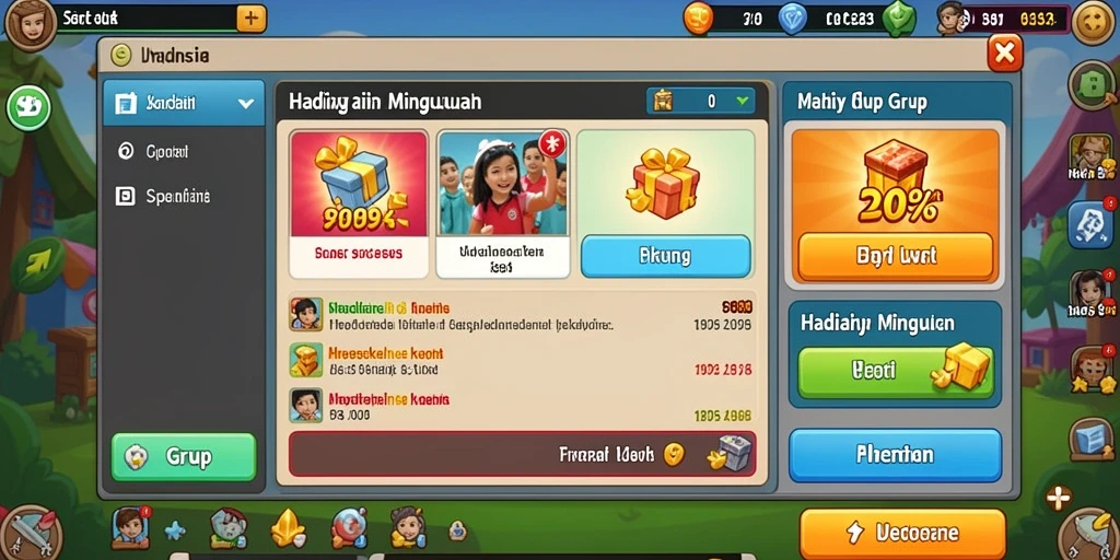 Tampilan antarmuka HOKIVIP yang menarik dan modern.