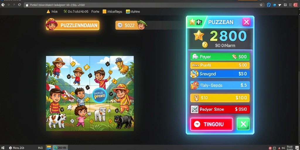 Tangkapan layar dari karakter baru di JKTGAME.