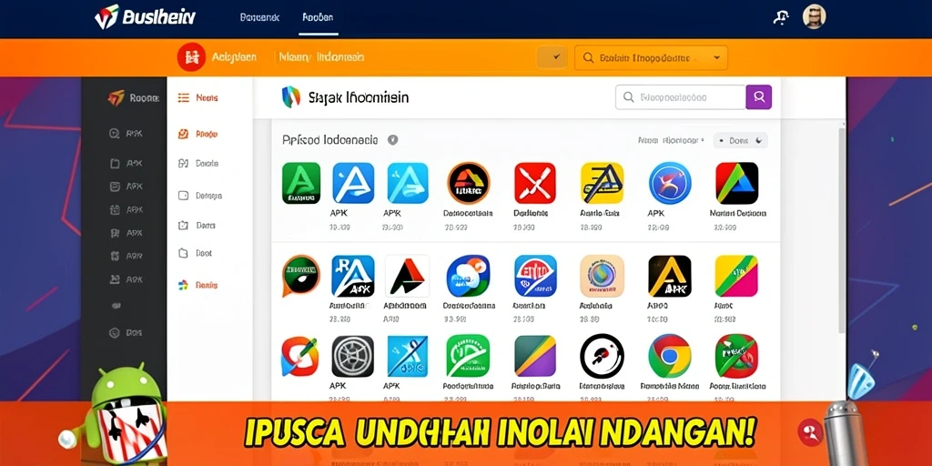 Tampilan antarmuka yang sederhana dan menarik.