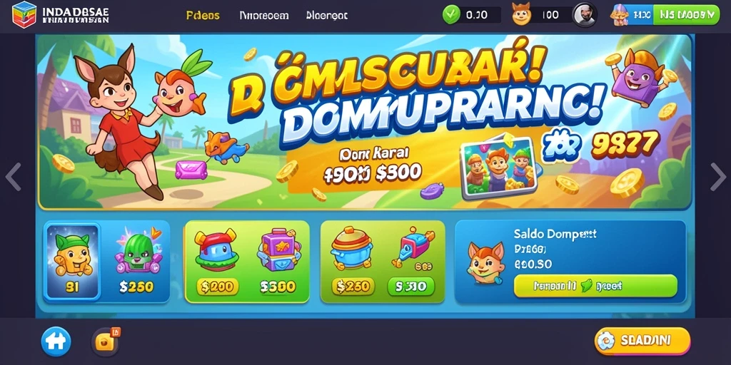 Screenshot menunjukkan karakter utama dalam aksi seru.