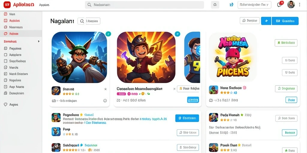 Tampilan awal yang menarik dan mengundang.