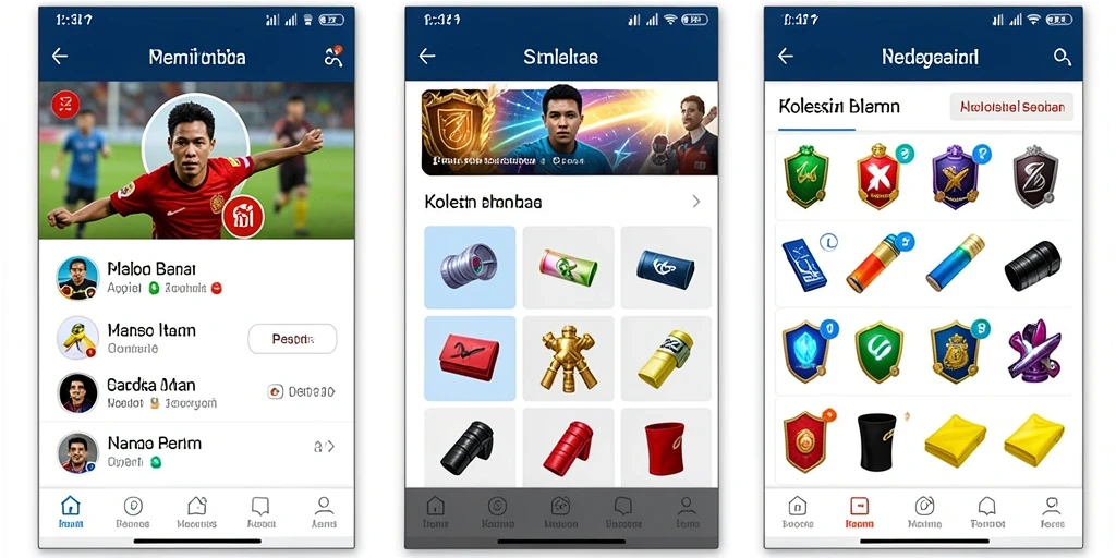 Tampilan antarmuka yang user-friendly.