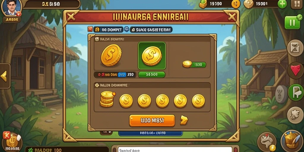 Gambar tampilan awal game POHONEMAS33 yang menarik.