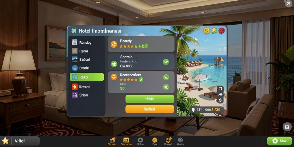 Tampilan utama aplikasi RSNGAME yang menarik.