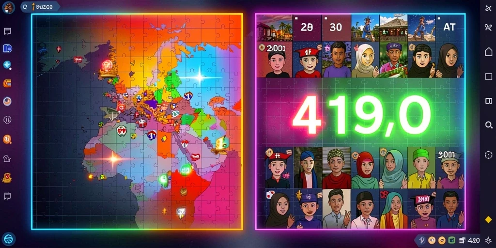 Tampilan antarmuka pengguna yang menarik.