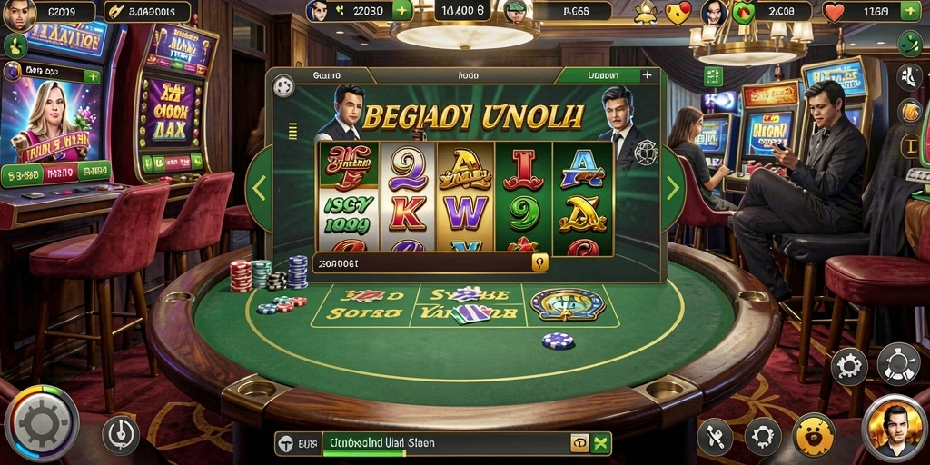 Tampilan antarmuka game yang menarik dan user-friendly.
