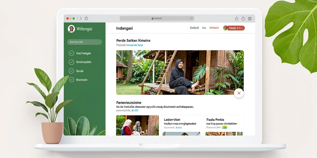 Screenshot menunjukkan grafik permainan yang menawan.